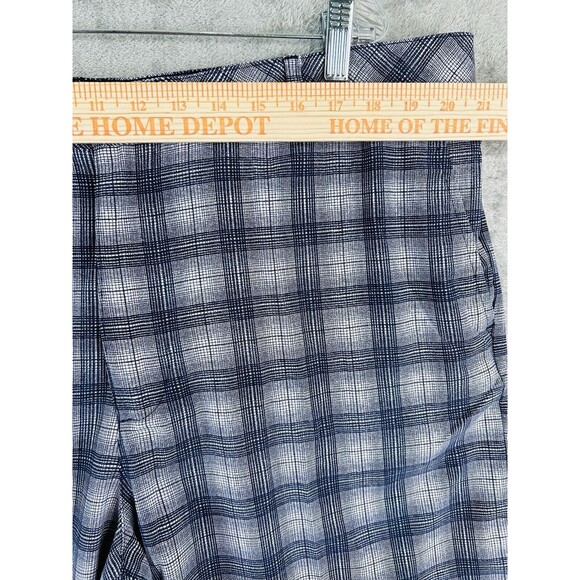 Izod Blue Plaid Stretch Breathable Lightweight Golf Shorts Men's Sz 42 - Picture 4 of 8